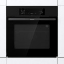 Духова шафа Gorenje електрична, 61л, A+, дисплей, конвекція, чорний
