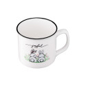 Чашка ARDESTO Joyful, 320мл, порцеляна, білий