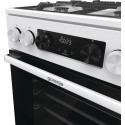 Плита Gorenje комбінована, 70л, 50x60см, дисплей, IconLed, чавун, білий
