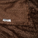 Плед ARDESTO Jacquard Braid 200х220см, 100% поліестер, коричневий