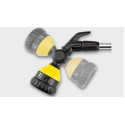 Зрошувач ручний Karcher Plus, штанга, душ садовий, 6 режимів, поворотна основа