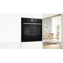 Духова шафа Bosch електрична, 71л, A+, дисплей, конвекція, піроліз, чорний