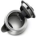 Електрочайник Philips Viva Collection 1.7л, LED підсвітка, сріблясто-чорний