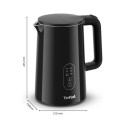 Електрочайник Tefal Thermo Protect Control 1.5л, Strix, з подвійними стінками, 6 темп.реж, чорний