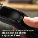 Машинка для стриження Philips Series 7000, акум., роторний мотор, насадок-3, кейс,ножиці, гребінець в компл, сталь, чорно-сірий
