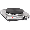 Плитка настільна Sencor електрична, комф. - 1, 1.5Вт, управл - мех., нерж. сталь