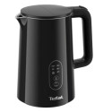 Електрочайник Tefal Thermo Protect Control 1.5л, Strix, з подвійними стінками, 6 темп.реж, чорний