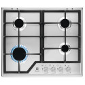 Варильна поверхня Electrolux газова, 60см, чавун, нерж