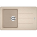 Мийка кухонна Franke Basis, фраграніт, прямокутник, з крилом, 780х500х200мм, чаша - 1, накладна, BFG 611-78, бежевий