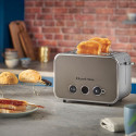 Тостер Russell Hobbs Distinctions 2-Slice 1670Вт, підігрів, розморожування, пластик, сріблясто-сірий