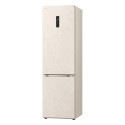 Холодильник LG з нижн. мороз., 203x60х68, холод.відд.-277л, мороз.відд.-110л, 2дв., E, NF, інв., диспл зовн., Fresh Сonverter, Metal Fresh, бежевий