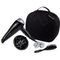 Фен Remington Style Edition, 2200Вт, 3 режими, іоніз-я, хол. обдув, дифузор, гребінець, резинка, кейс, чорно-сірий