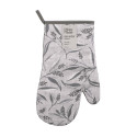 Рукавичка ARDESTO Grey leaves 18х30см, 100% поліестер (верх), 100% бавовна (низ), cірий