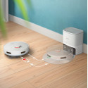 Робот-пилосос Philips Series 2000, h=9.7см, вологе прибирання, конт пил -0.38л, вода -0.3л, автон. робота до 120хв, EPA 11, Wi-Fi, станція самоочищ., білий