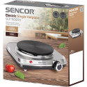 Плитка настільна Sencor електрична, комф. - 1, 1.5Вт, управл - мех., нерж. сталь