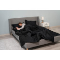 Підковдра ARDESTO Mix&Match Premium, 160х220см, 100% бавовна, сатин, чорний