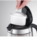 Електрочайник Russell Hobbs Clarity 1л, скло, чорний