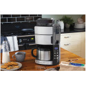 Кавоварка Russell Hobbs крапельна Grind and Brew 1л, мелена, LED-дисплей, сріблясто-чорний