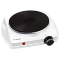 Плитка настільна Sencor електрична, конфорок - 1 на 1.5кВт, керування - мех., білий