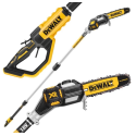 Висоторіз ланцюговий акумуляторний DeWalt 18В шина 20см штанга 180-280см 4.0кг без АКБ та ЗП