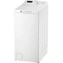Пральна машина Indesit вертикальна, 5кг, 1000, C, 60см, дисплей, білий