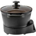 Мультиварка Russell Hobbs GoodToGo, 1000Вт, чаша-6.5л, електронне керув., знімна кришка, кераміка, чорний