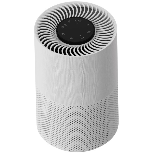 Очищувач повітря Cooper&Hunter CH-P26CW3IU-WF, 45м2, 255м3/год, дисплей, 3-шаровий фільтр, Wi-Fi, індикація якості повітря, іонізатор, таймер, білий