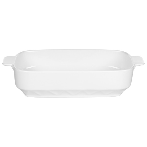 Форма для запікання ARDESTO Gemini, 29.5х17х6.5см, порцеляна, прямокутна, білий