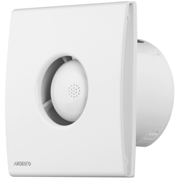 Витяжний вентилятор ARDESTO 20 Вт, 120 м3/г, 2300 об./хв., 33 дБ, білий