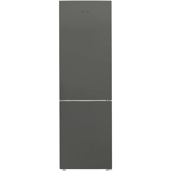 Холодильник Whirlpool з нижн. мороз., 202.5x60х67, холод.відд.-266л, мороз.відд.-120л, 2дв., А++, ST, сірий