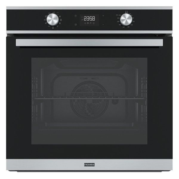 Духова шафа Franke електрична, 71л, піроліз, сенсорное упр, дисплей, таймер, чорний+нерж