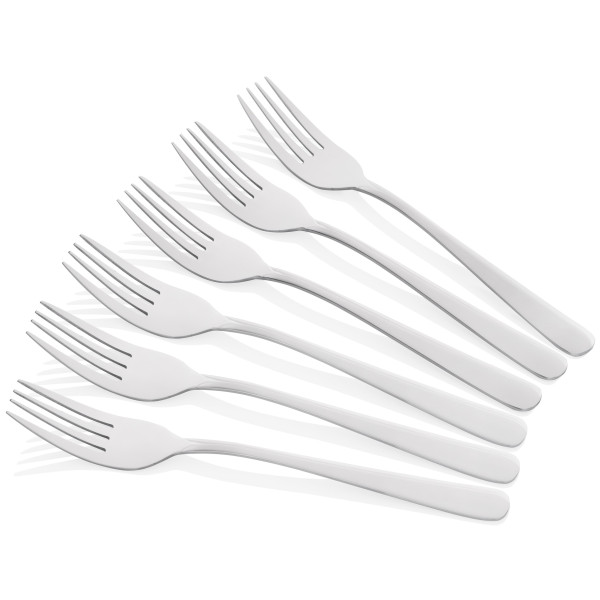 Набір столових виделок ARDESTO Black Mars Zenith, 6 приборів, нержавіюча сталь