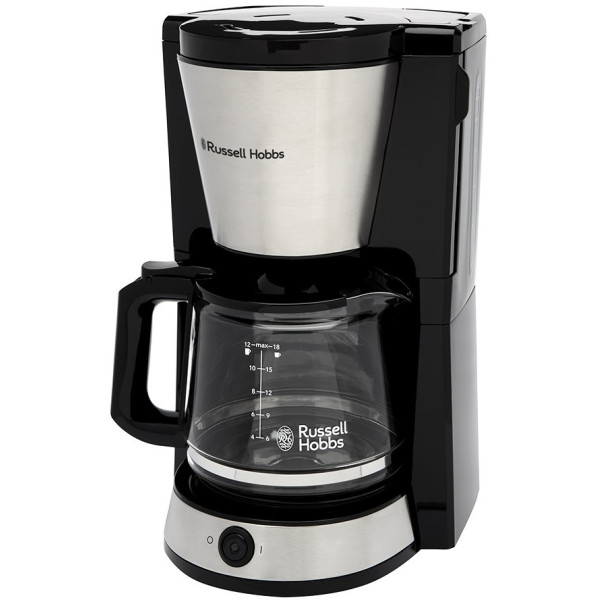 Кавоварка Russell Hobbs Heaton, 1.25л, мелена, чорно-срібний