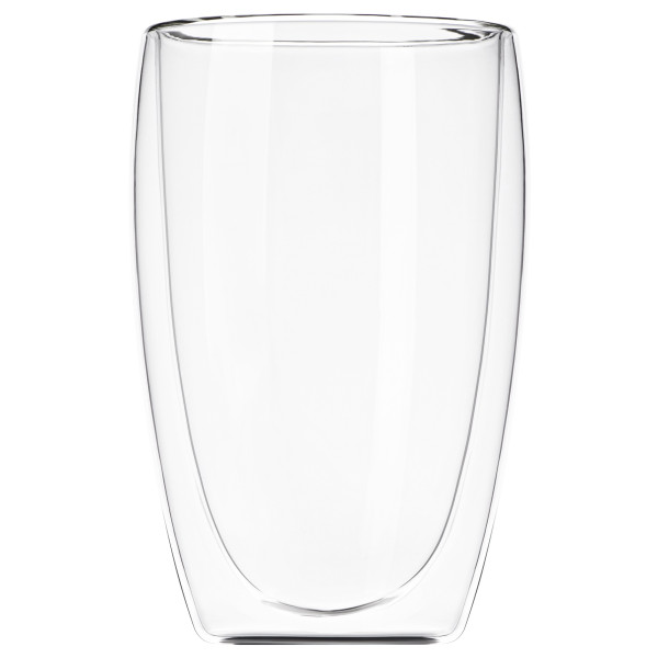 Набір чашок з подвійними стінками ARDESTO, 400мл, 2шт, боросилікатне скло, прозорий