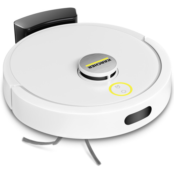 Робот-пилосос karcher RVC 3, h=0.97см, вологе прибирання, конт пил -0.24л, вода -0.28л, автон. робота до 130хв, Bluetooth, білий