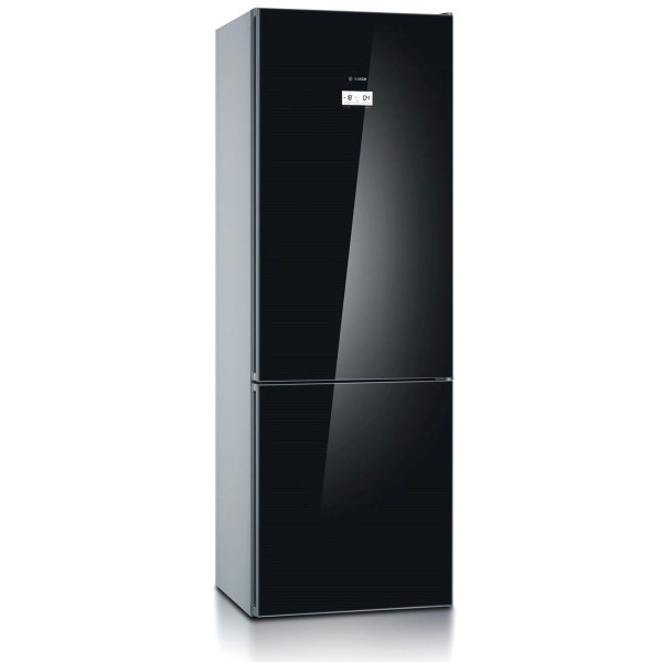 Холодильник Bosch з нижн. мороз., 203x70x67, xолод.відд.-330л, мороз.відд.-105л, 2дв., А++, NF, дисплей, чорний