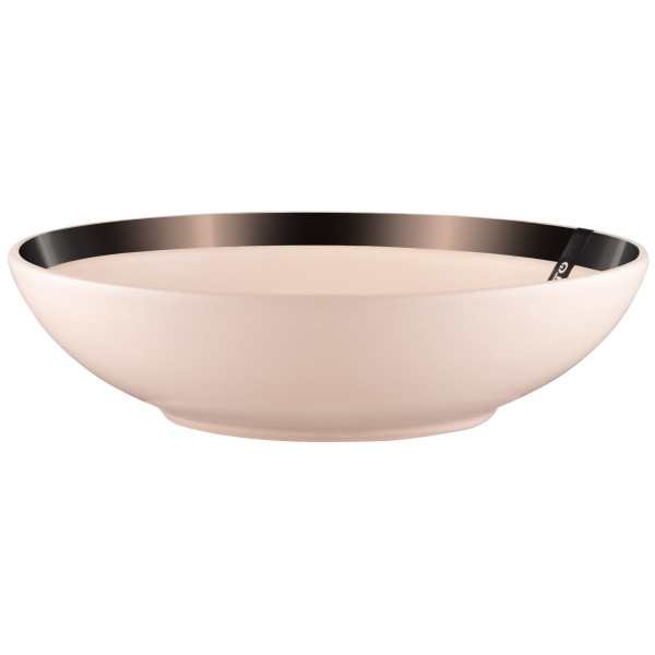 Тарілка супова ARDESTO Liguria Cream, 20см, кераміка, кремовий