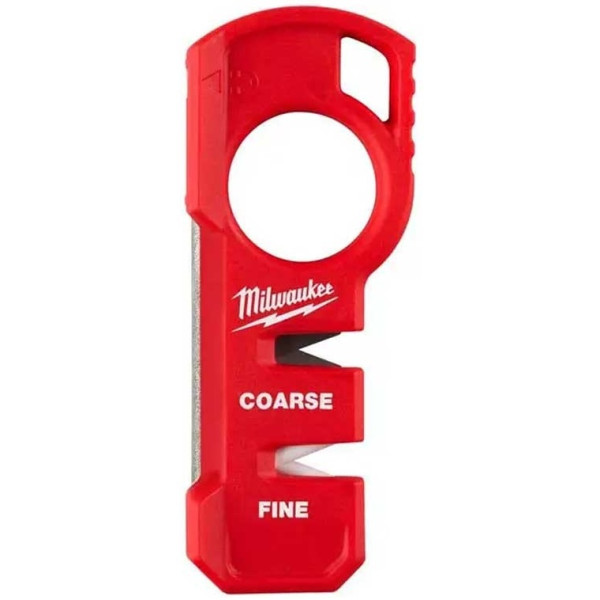 Точилка для ножів і ножиць Milwaukee, 54х195х38мм, 2 етапи заточування, ABS-пластик