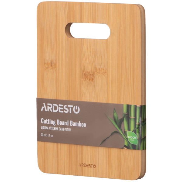 Дошка кухонна ARDESTO Midori, 20х15х1см, бамбук