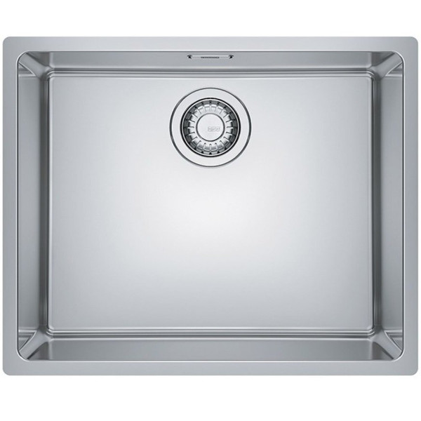 Кухонна мийка Franke Maris, нерж. сталь, квадрат, без крила, 540х440х180, чаша-1, врізна, MRX 210-50, хром мат.