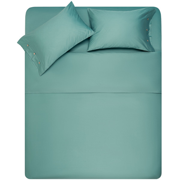 КПБ 1.5сп ARDESTO Mix&Match, підковдра 160х220см, простирадло 180x240см, наволочки (2) 50х70см, 100% бавовна, сатин, зелений