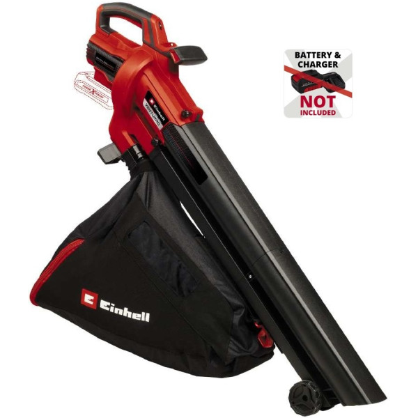 Повітродув-пилосос садовий акумуляторний Einhell VENTURRO 18/210 18В PXC 210км/год 500куб/год 45л 2.95кг без АКБ та ЗП