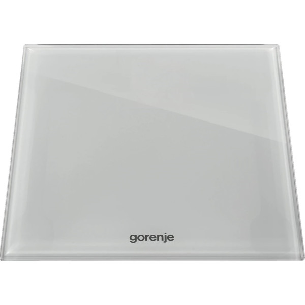 Ваги підлогові Gorenje, 180 кг, дисплей, скло, білий
