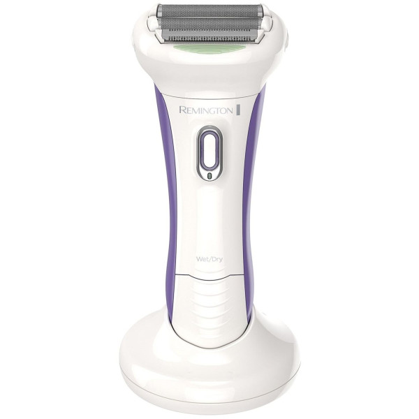 Бритва електр. Remington сіткова Smooth&Silky, бритв.головок-2, сух.+волог., жіночий тример, біло-фіолетовий
