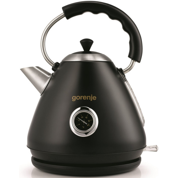 Електрочайник Gorenje 1.7л, пластик, чорний