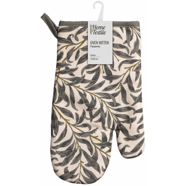 Рукавичка ARDESTO Leaves 17х28см, 90% поліестер, 10% бавовна