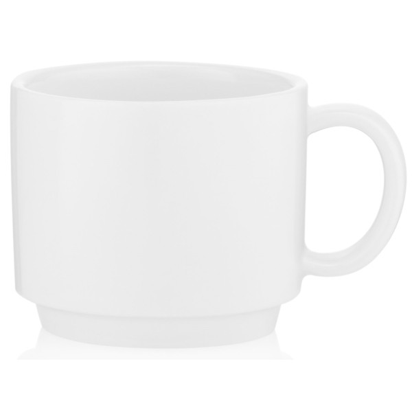 Чашка кавова ARDESTO Prato, 100мл, порцеляна, білий