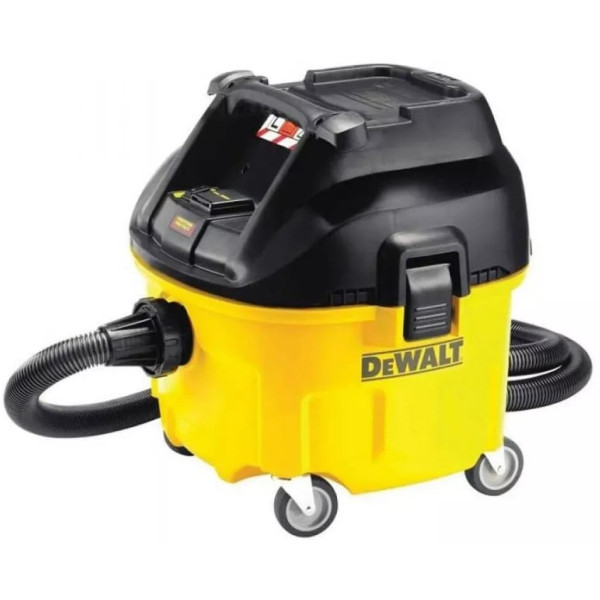 Пилосос професійний DeWalt 1400Вт контейнер 30л 4080л/хв 9.5кг