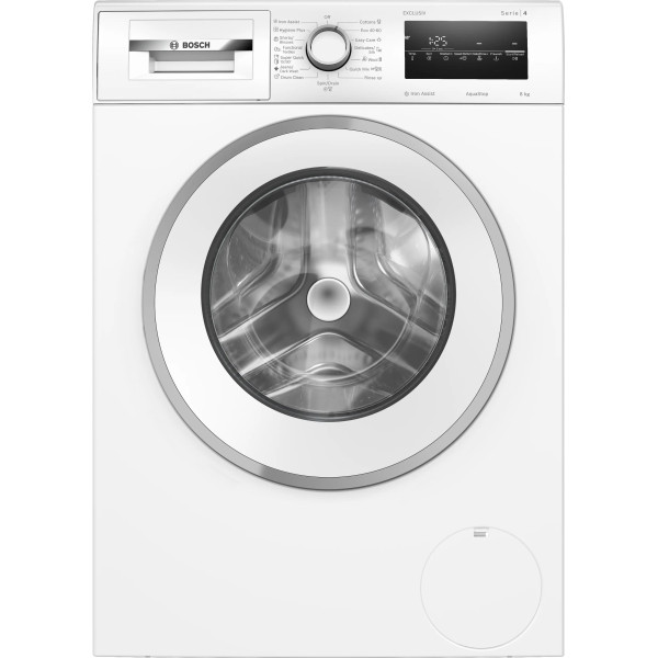 Пральна машина Bosch фронтальна, 8кг, 1400, A, 59см, дисплей, білий