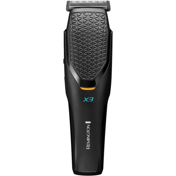 Машинка для стрижки Remington Power X Series X3, мережа+акум., насадок-2, сталь, чорний